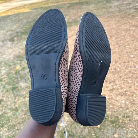 Universal Thread Women's Nora Leopard Pointed Toes Cut Out Ankle Booties Size 10 - Picture 6 of 12